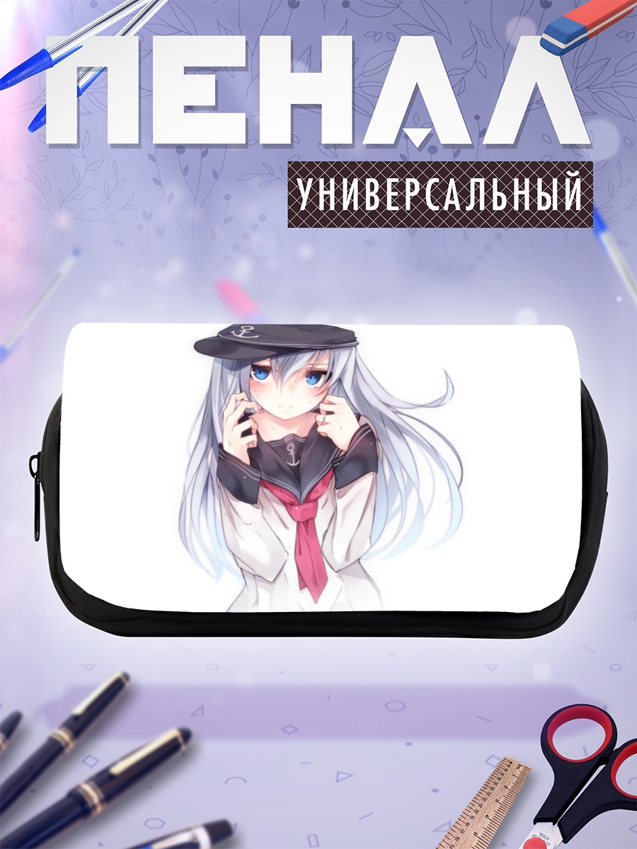 Пенал-косметичка Хибики в кепке