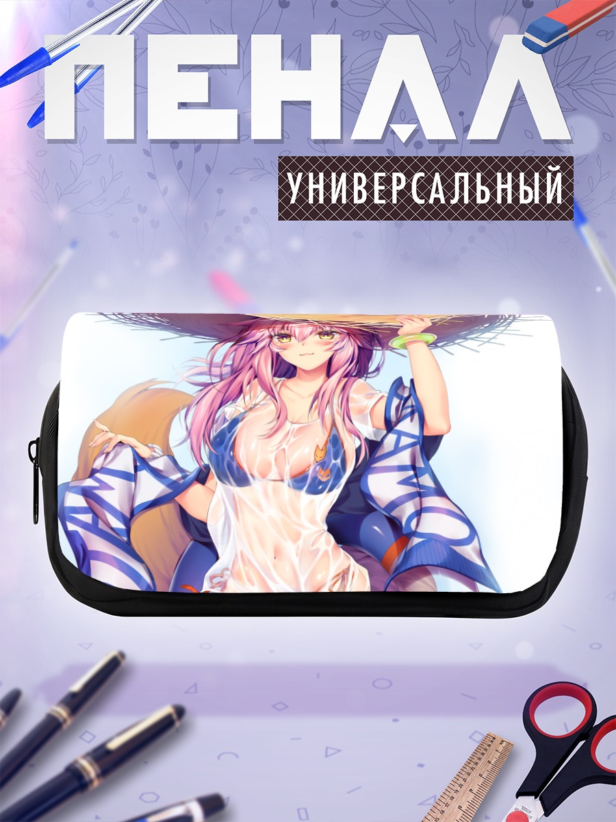 Пенал-косметичка Тамамо но Маэ в шляпе