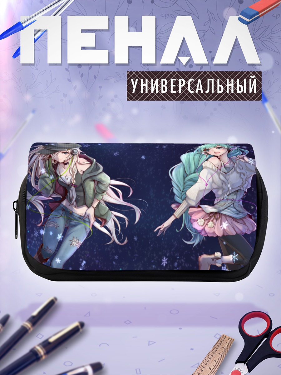 Пенал-косметичка Мику Хацунэ и Иа