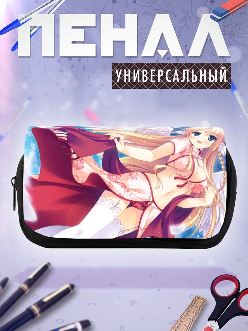 Пенал-косметичка Ангел в красном