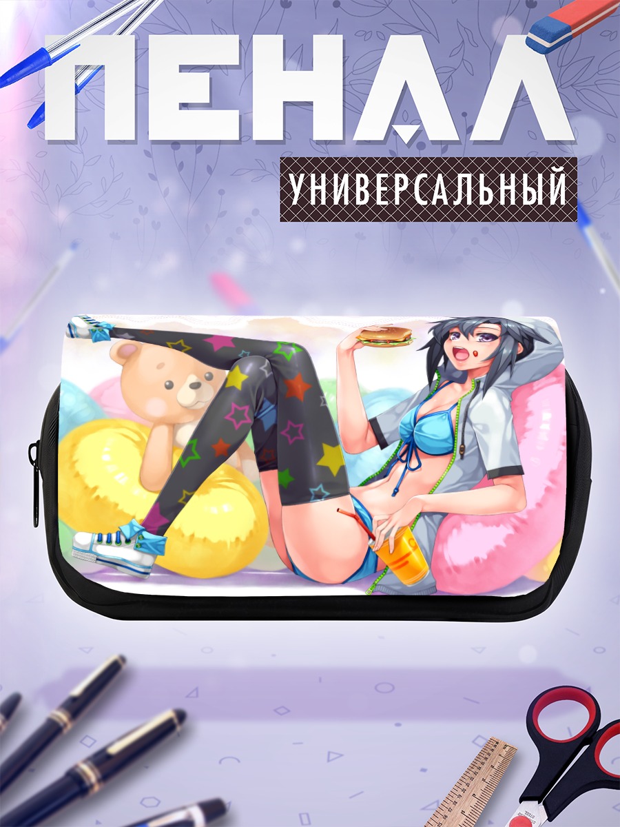 Пенал-косметичка Макото Кикучи с бургером