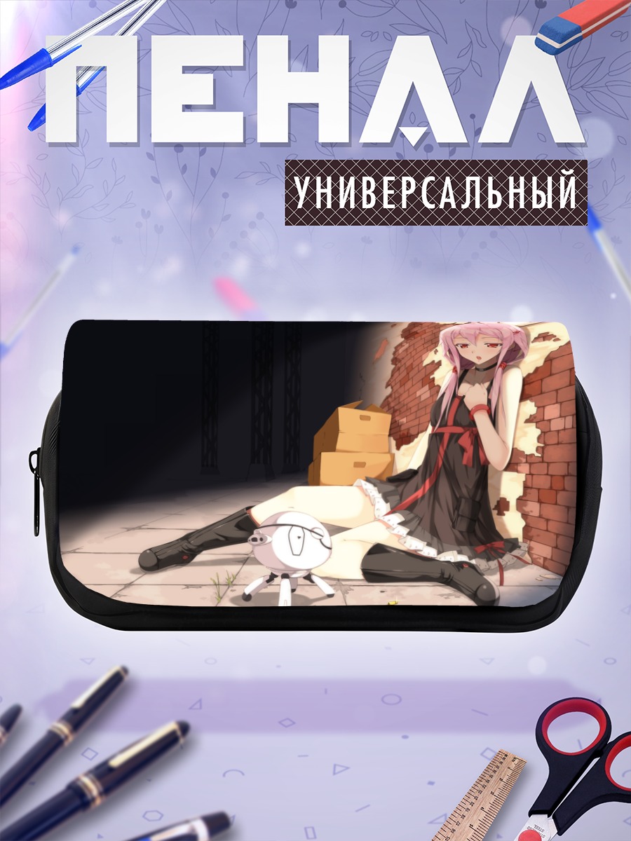 Пенал-косметичка Инори Юдзуриха у стены
