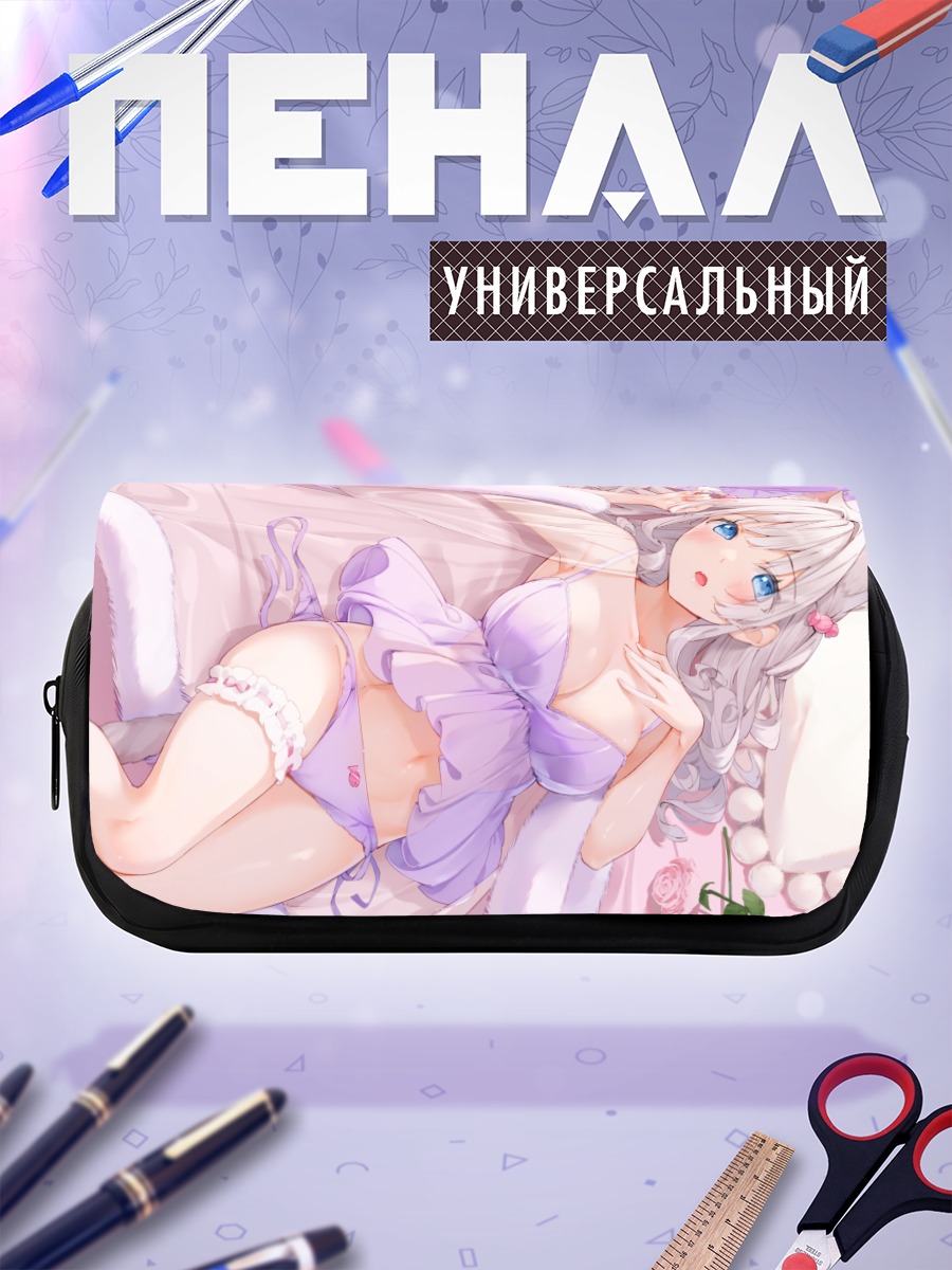 Пенал-косметичка Кошкодевочка в белье