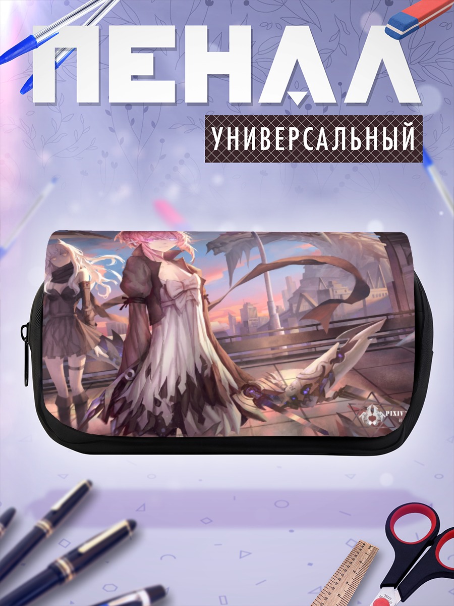 Пенал-косметичка Pixiv Fantasia в руинах