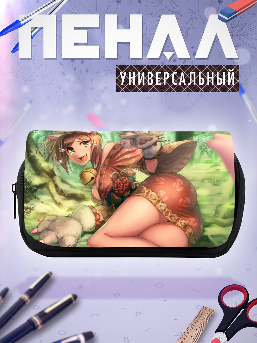 Пенал-косметичка Мику Маэкава в лесу