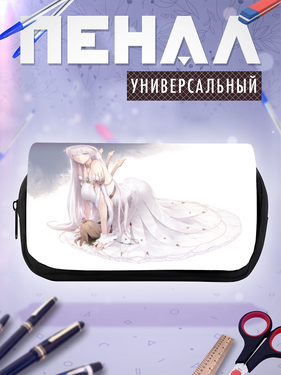 Пенал-косметичка Анастасия в белом