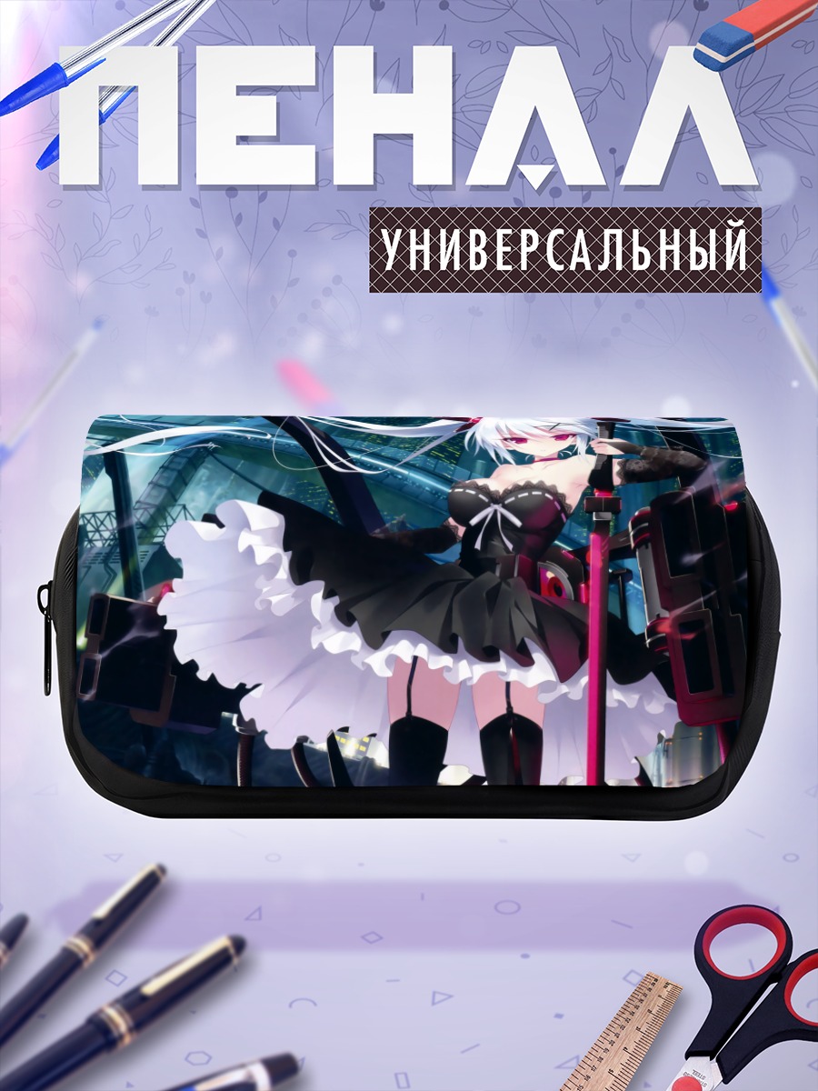 Пенал-косметичка Мику Хацунэ в городе