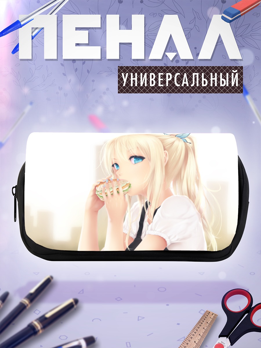 Пенал-косметичка Сена Кашивадзаки с едой