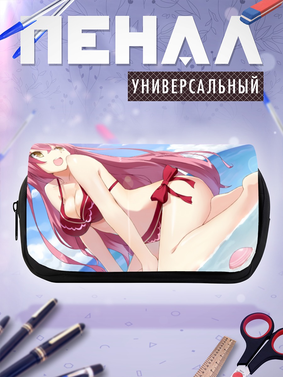 Пенал-косметичка Нобунага Ода на пляже