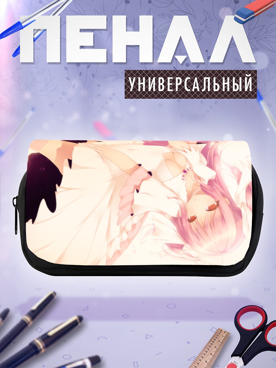 Пенал-косметичка Мадока Канамэ в белом