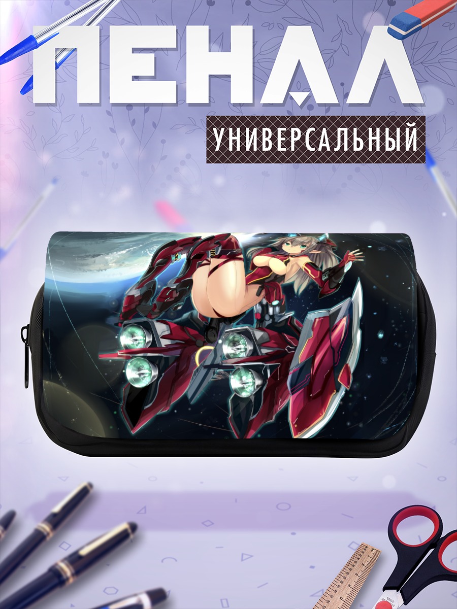 Пенал-косметичка Девушка в боди