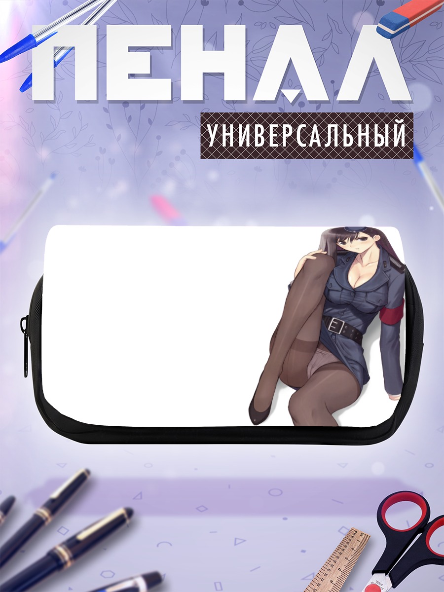 Пенал-косметичка Девушка в форме