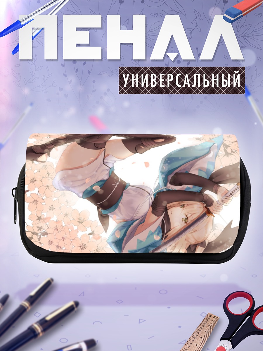 Пенал-косметичка Окита Содзи в сакуре