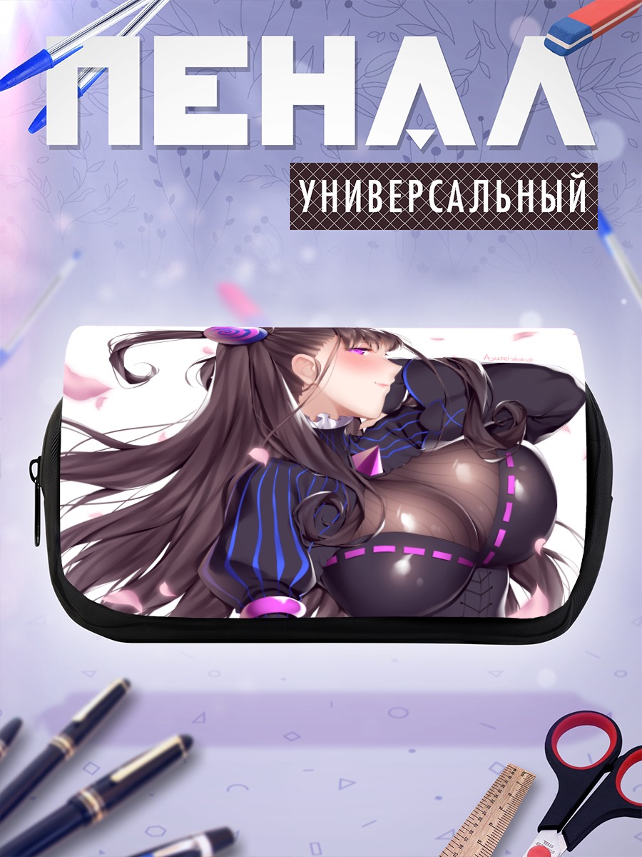 Пенал-косметичка Мурасаки Шикибу в лепестках