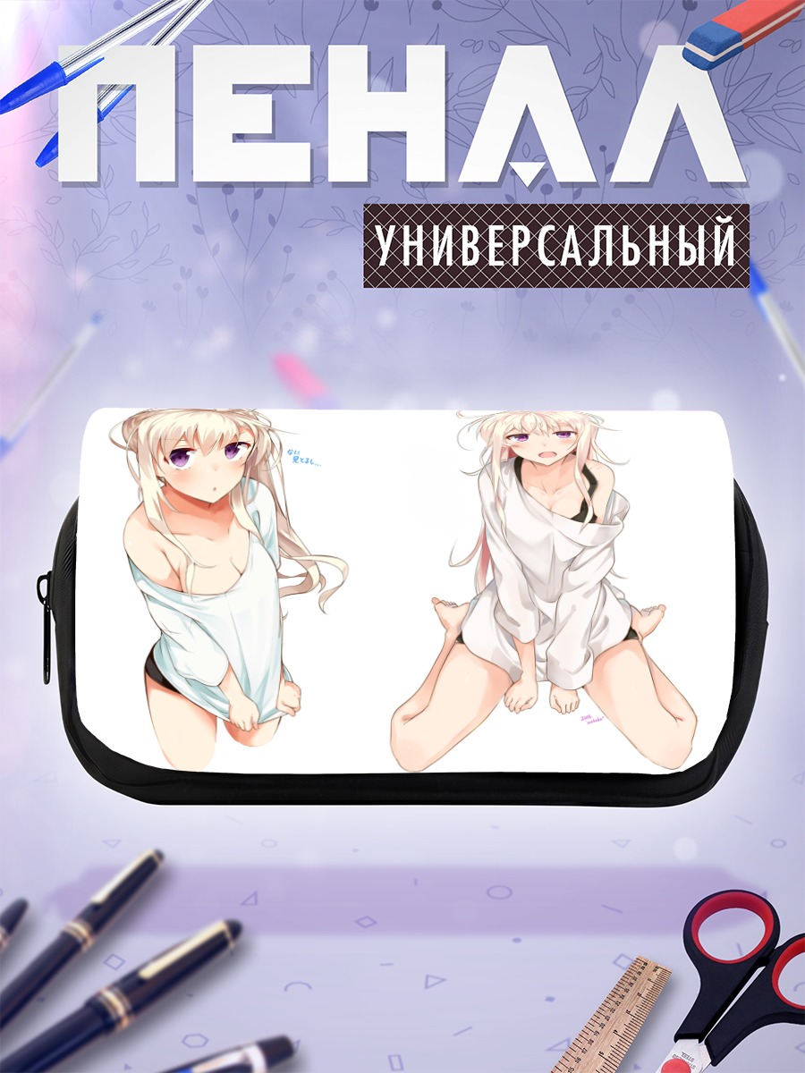Пенал-косметичка Мизуки-тян в рубашке