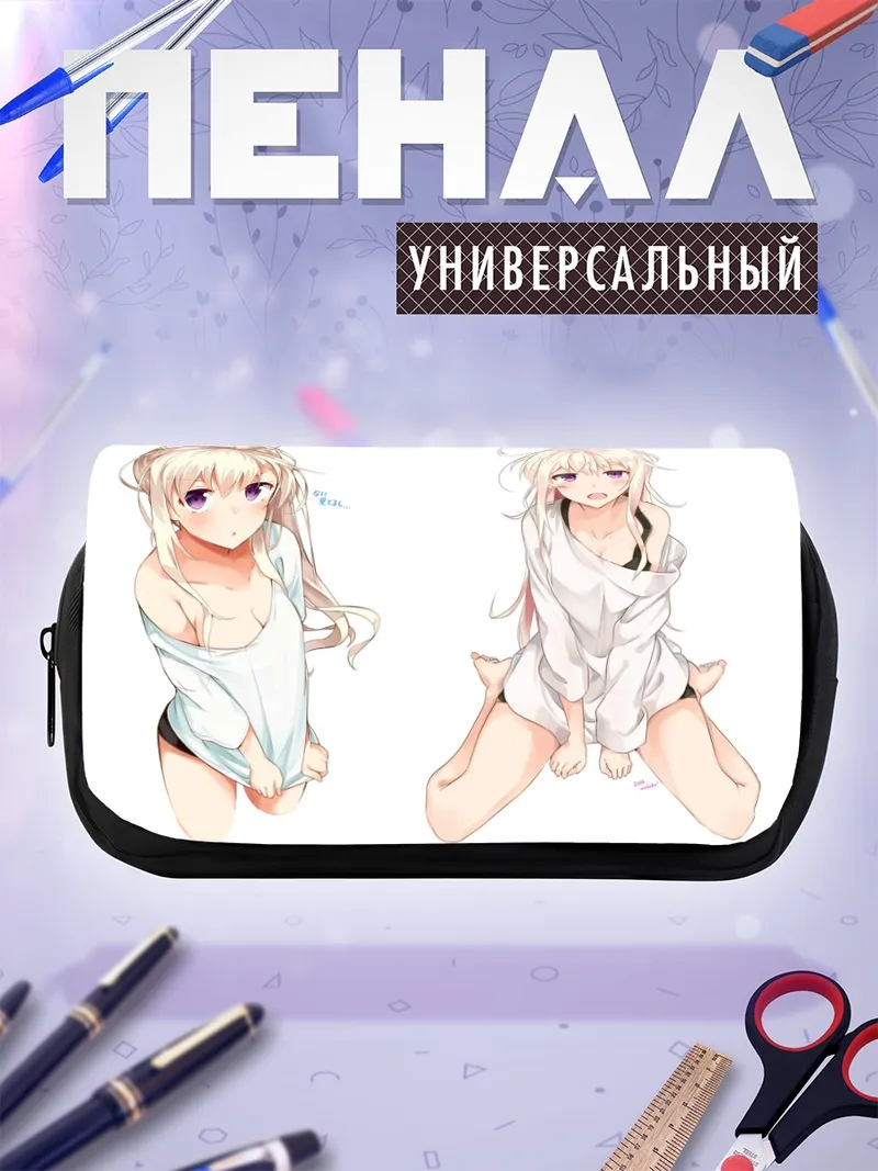 Пенал-косметичка Мизуки-тян в рубашке