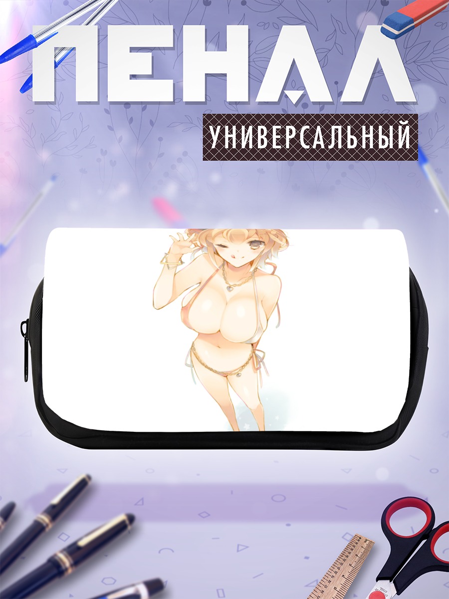 Пенал-косметичка Момо Кисараги на пляже