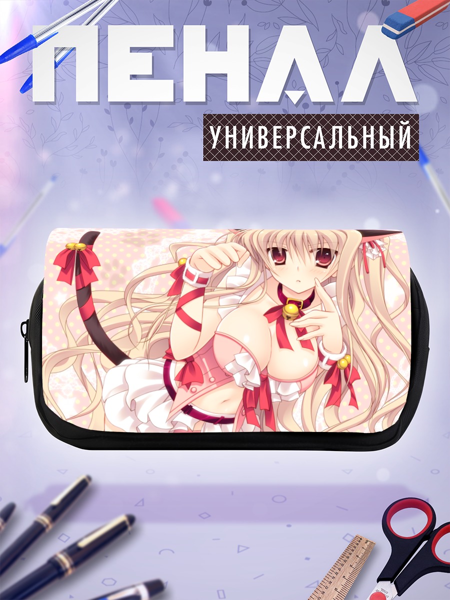 Пенал-косметичка Рико Арисугава кошка