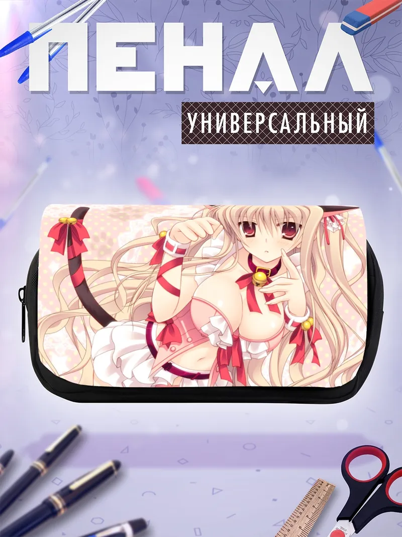 Пенал-косметичка Рико Арисугава кошка