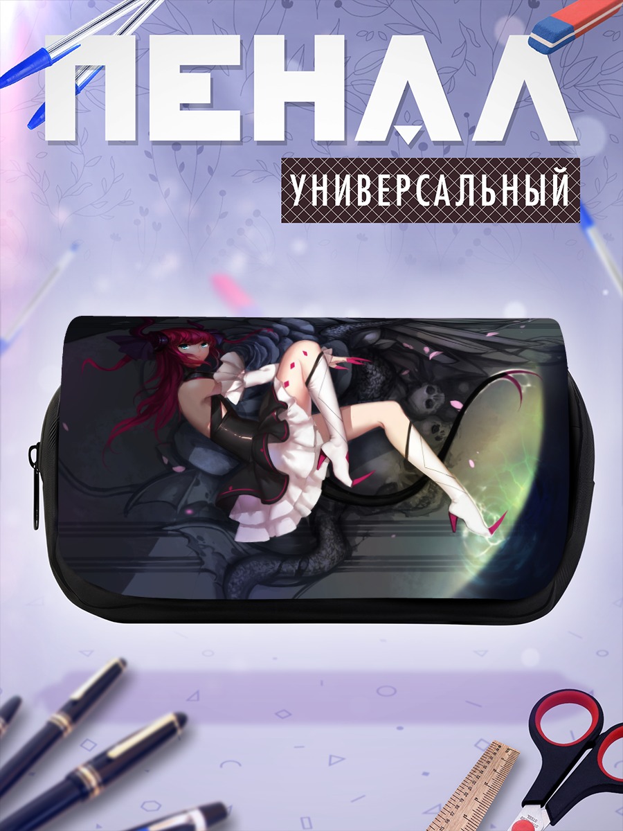 Пенал-косметичка Елизавета Батори в цветах