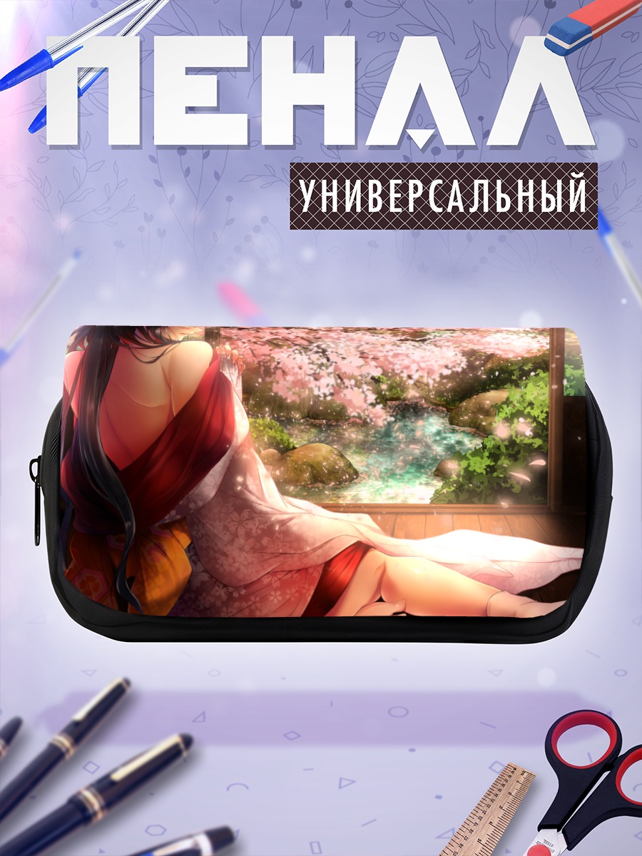 Пенал-косметичка Нобунага Ода в сакуре