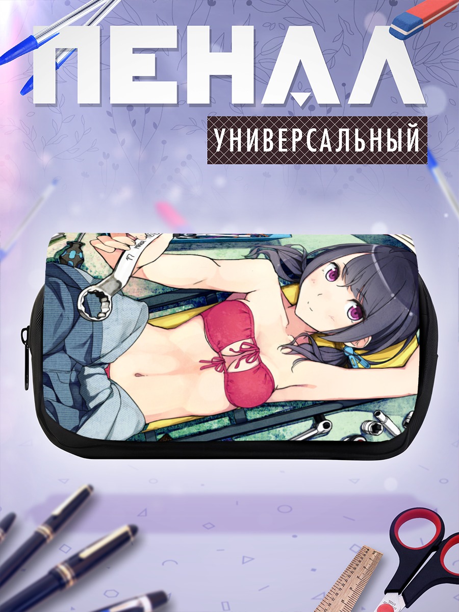 Пенал-косметичка Мику Хацунэ в мастерской