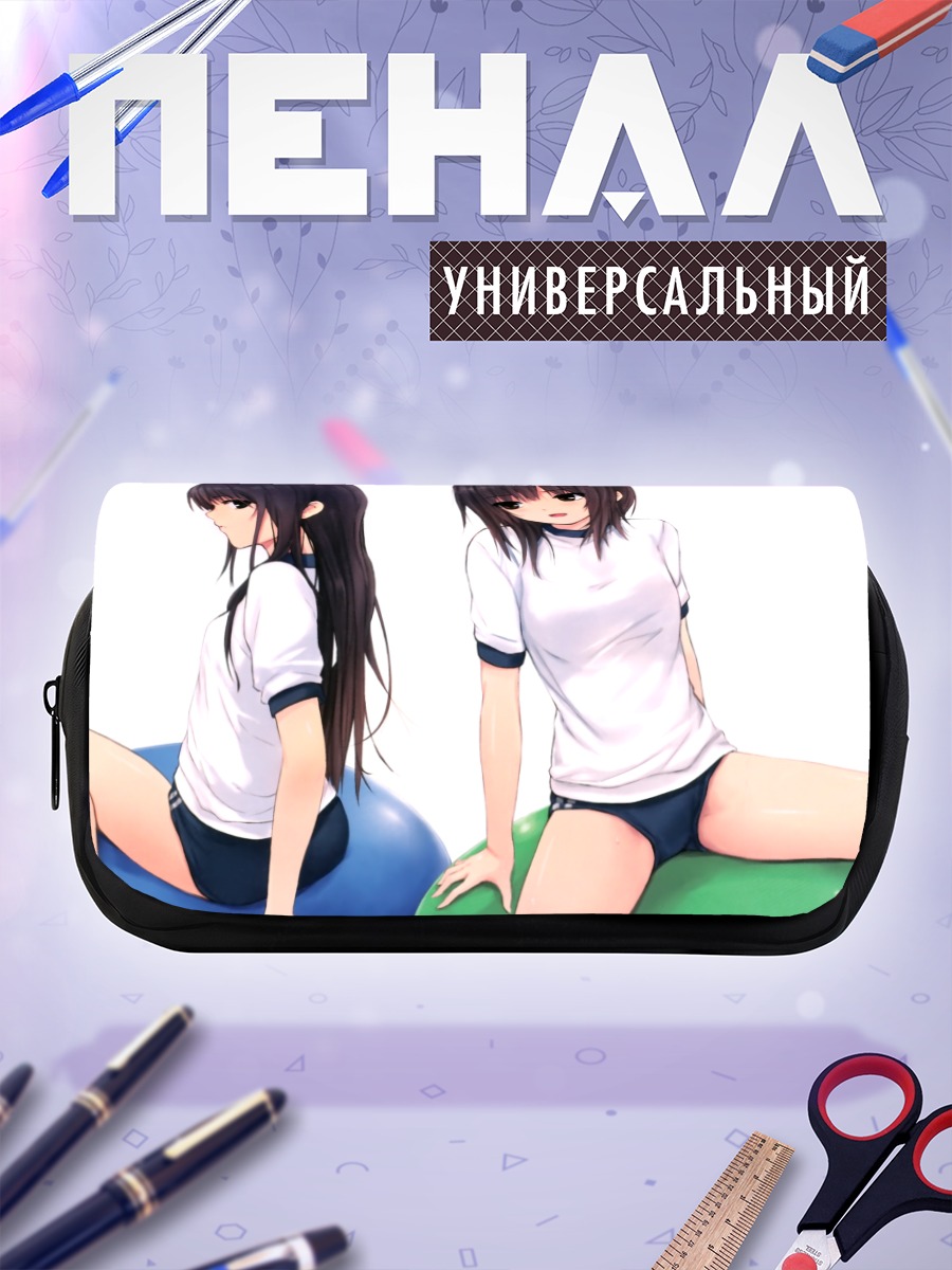 Пенал-косметичка Сумика Аояма и Рика Шираминэ