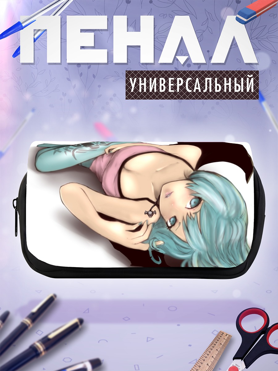 Пенал-косметичка Морриган Энсланд в позе