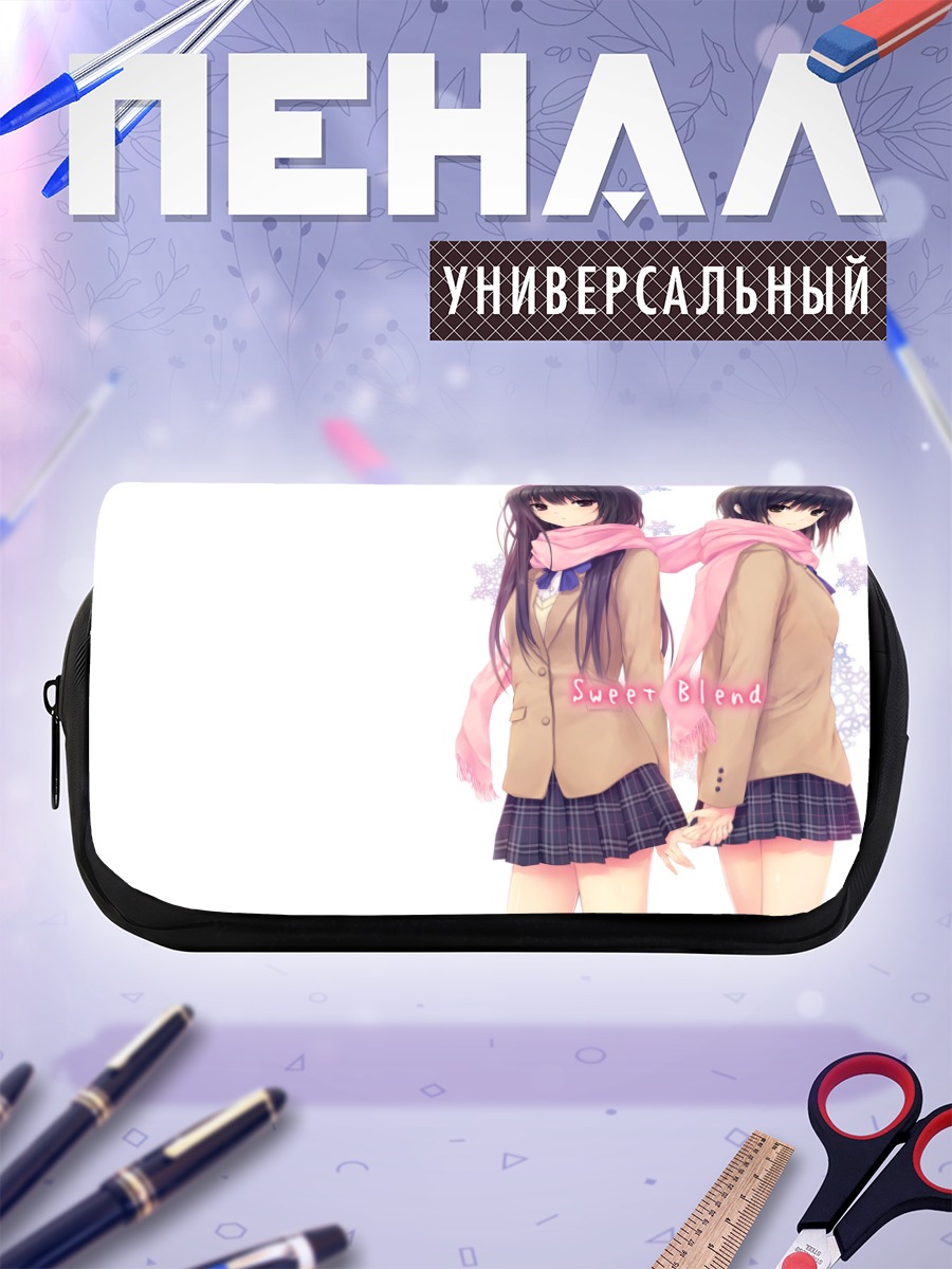 Пенал-косметичка Сумика Аояма и Рика Шираминэ