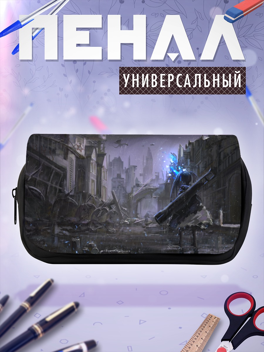 Пенал-косметичка Курои Мато в руинах