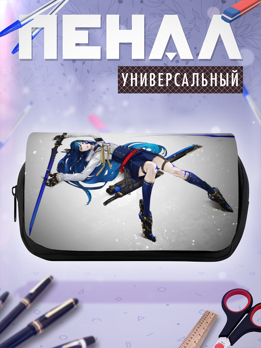 Пенал-косметичка Мику Хацунэ с мечом
