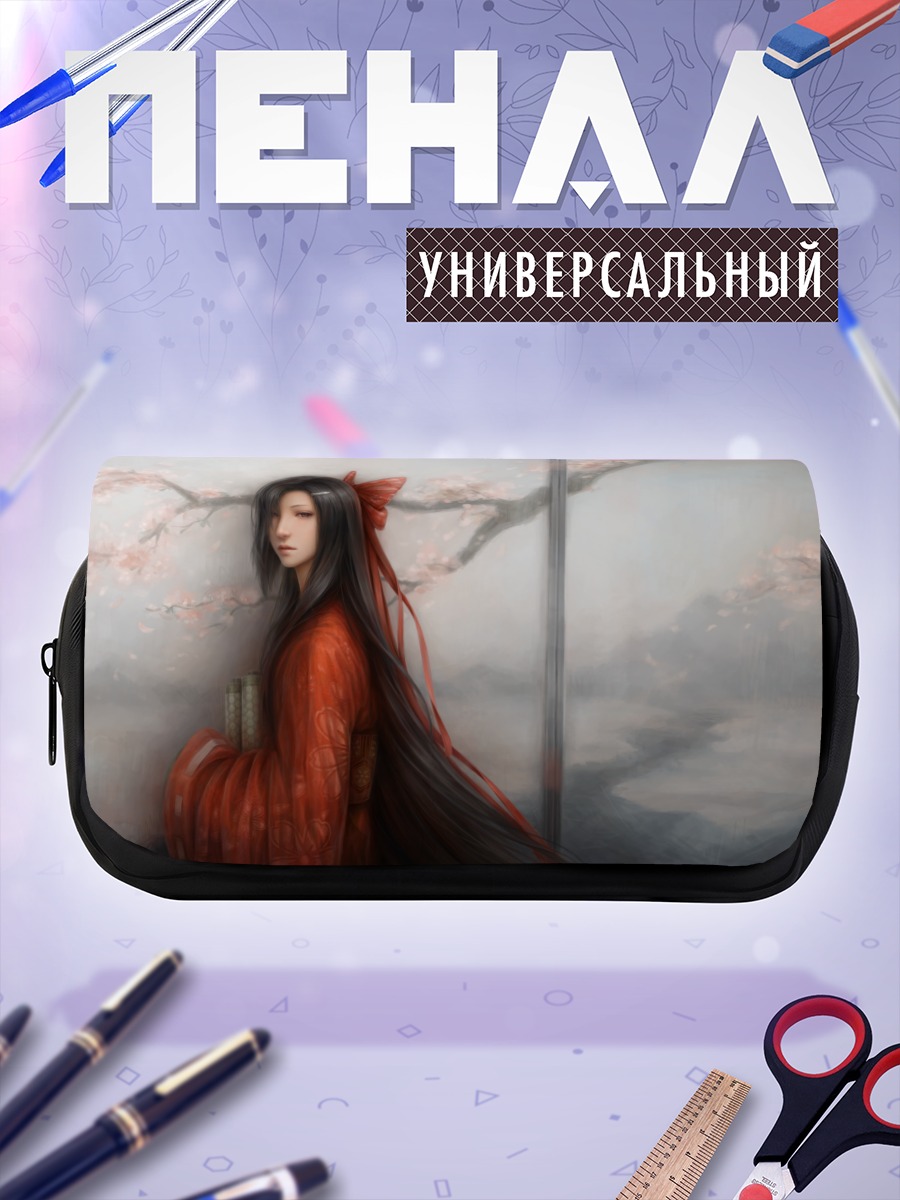 Пенал-косметичка Цубаки Касугано в кимоно