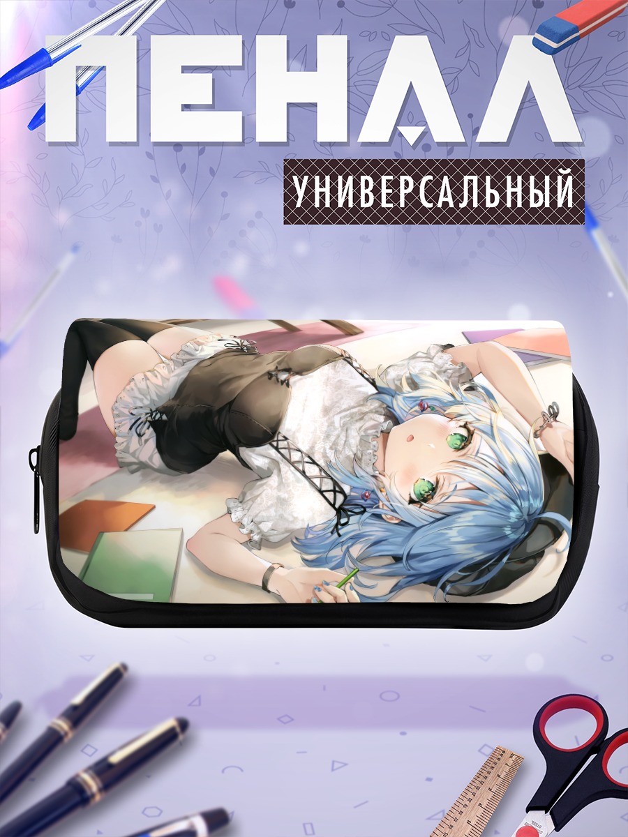 Пенал-косметичка Мику Хацунэ в шляпе