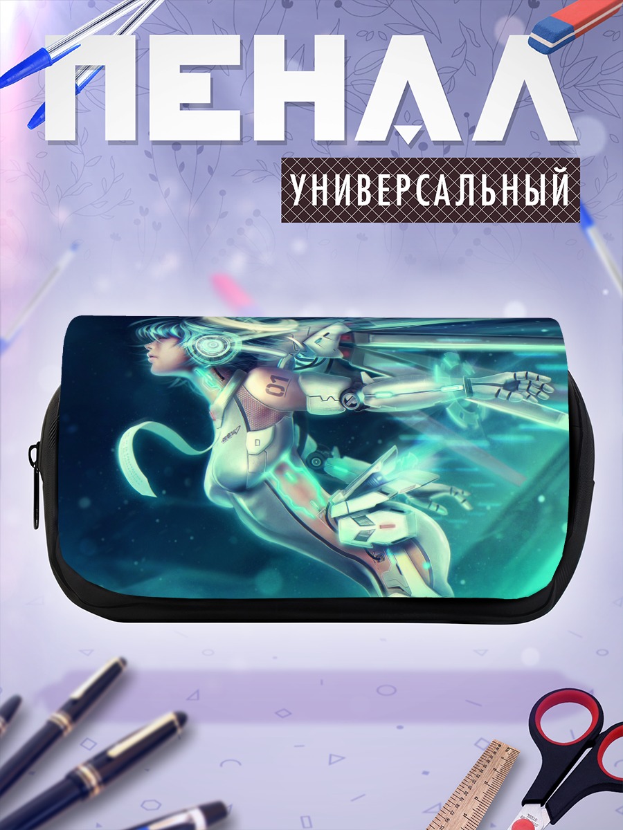 Пенал-косметичка Мику Хацунэ в космосе