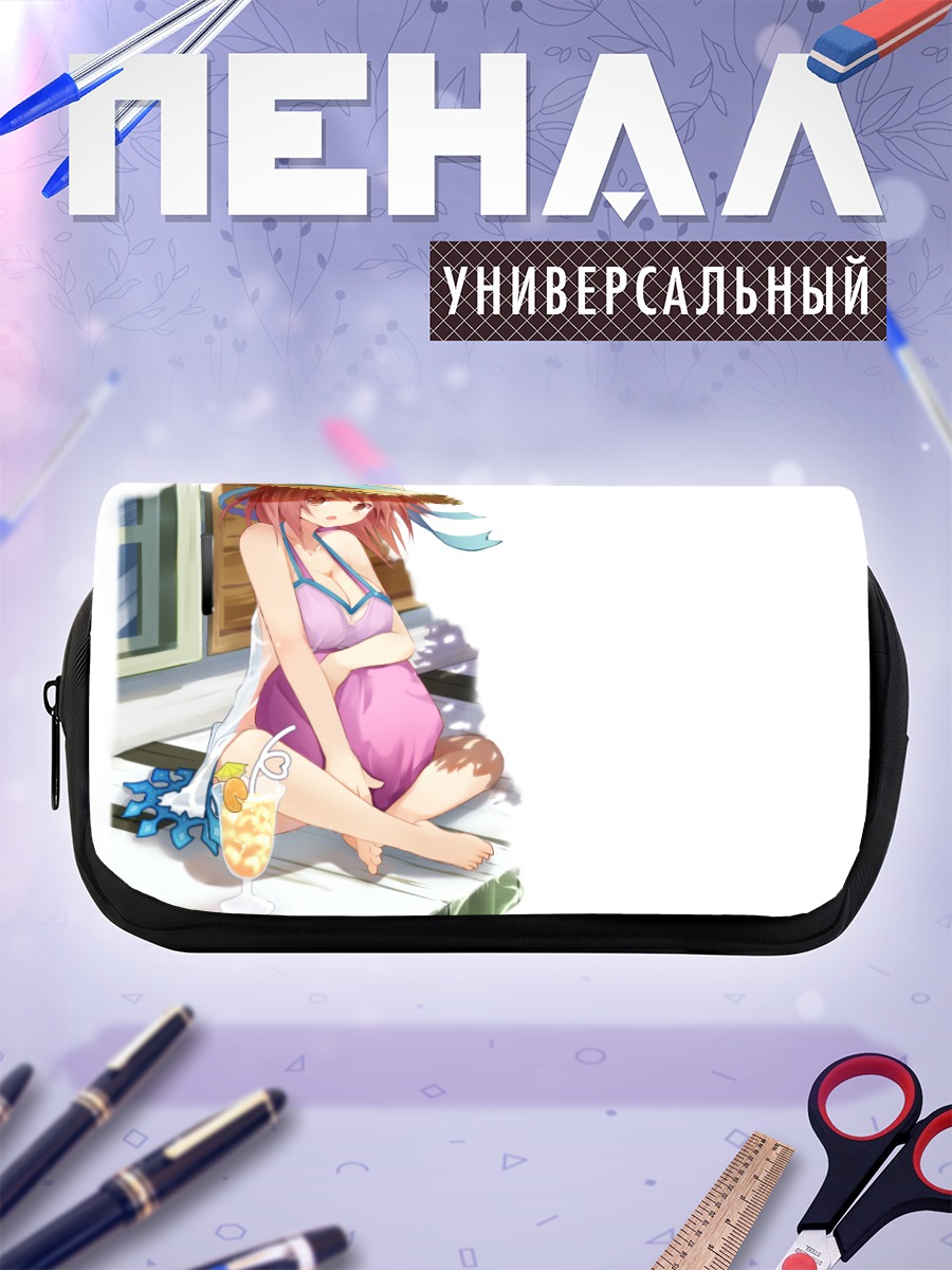 Пенал-косметичка Чихо Сасаки на пляже