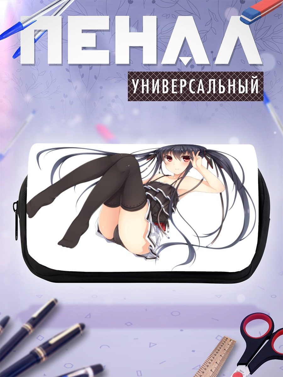 Пенал-косметичка Девушка с хвостами