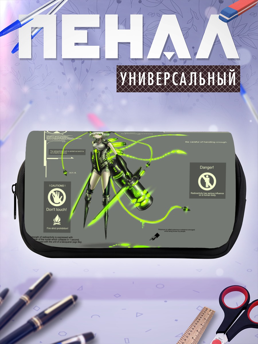 Пенал-косметичка Мику Хацунэ с мечом