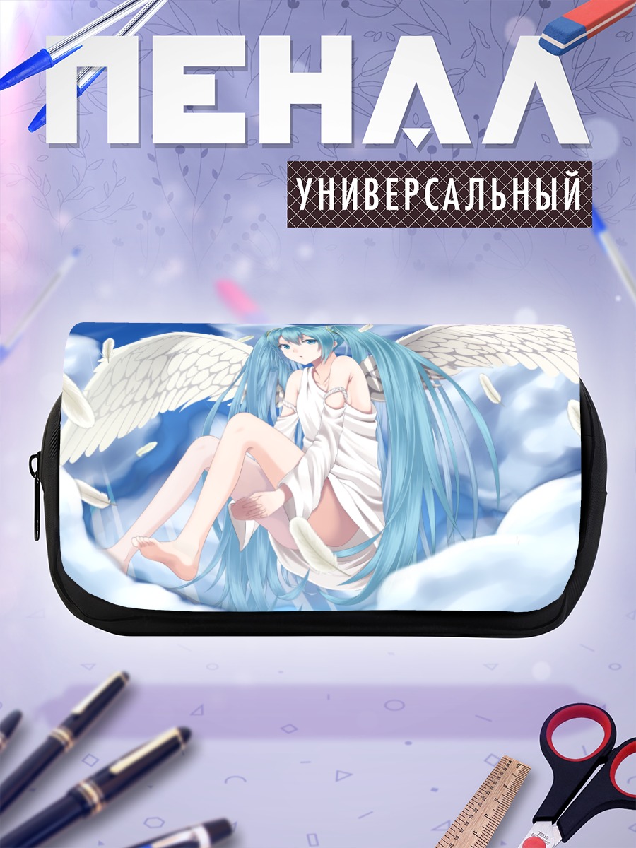 Пенал-косметичка Мику Хацунэ ангел