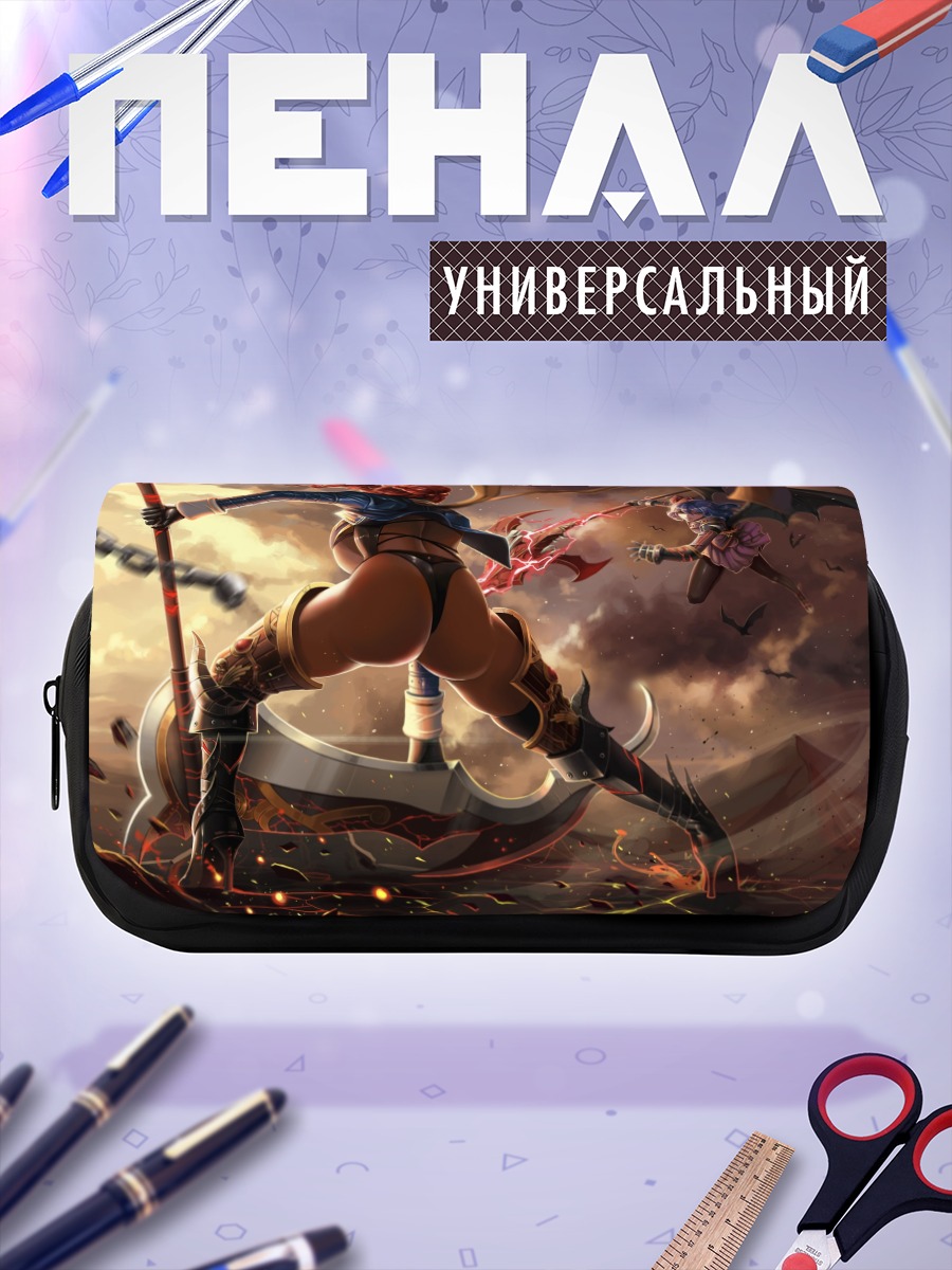 Пенал-косметичка Комачи Онодзука с косой