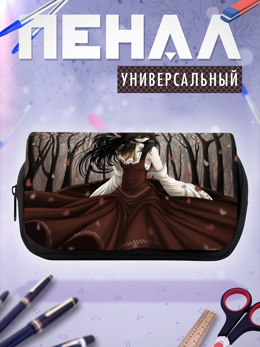 Пенал-косметичка Рейму Хакурэй в лесу