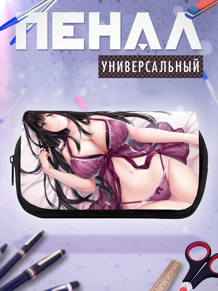 Пенал-косметичка Девушка в белье