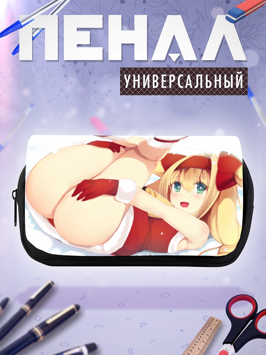 Пенал-косметичка Платина Тринити в красном