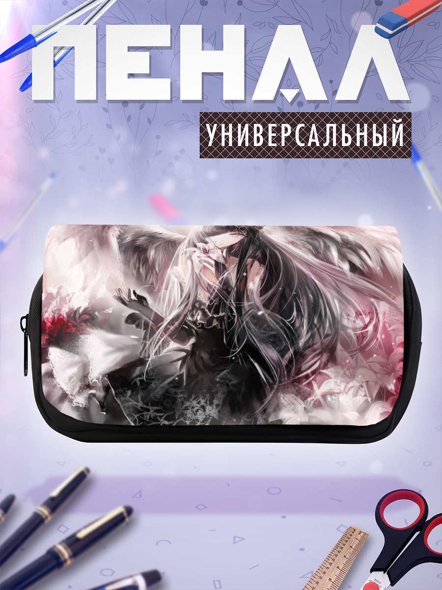 Пенал-косметичка Ангел в цветах