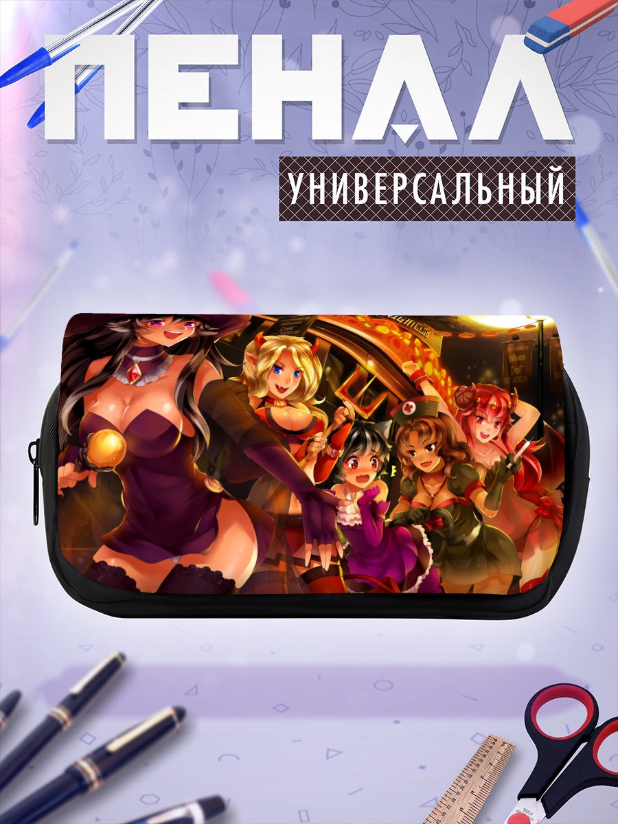 Пенал-косметичка Девушки Hunie Pop