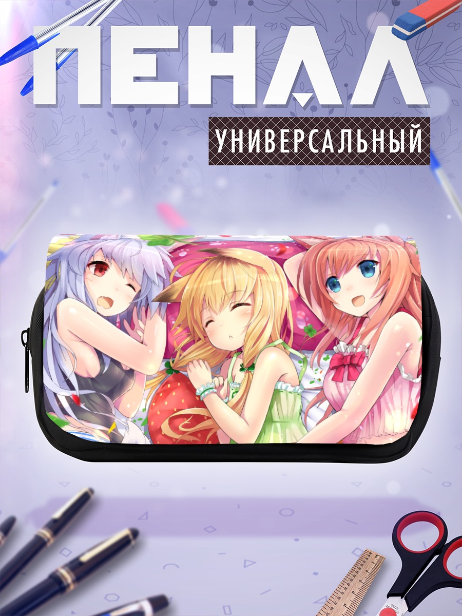 Пенал-косметичка Три лисички