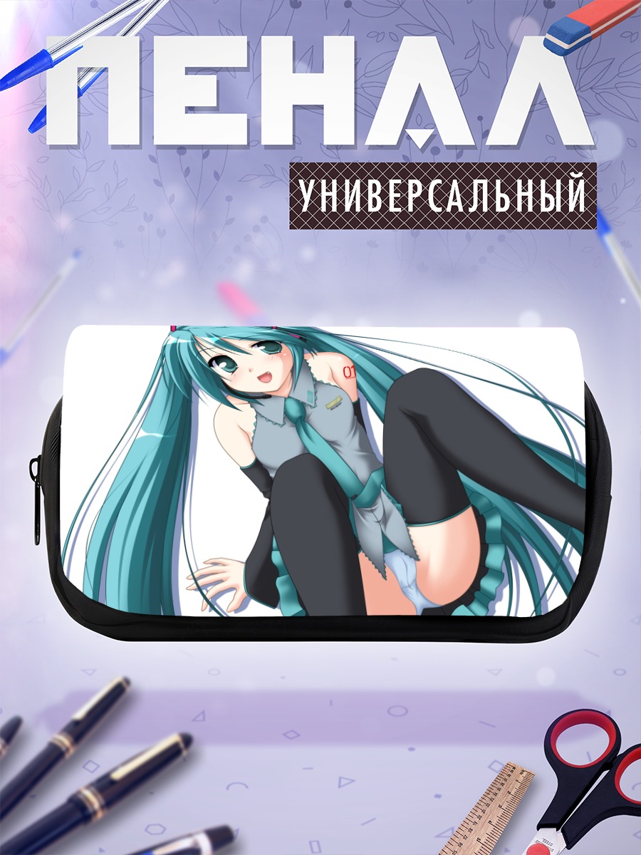 Пенал-косметичка Мику Хацунэ в образе