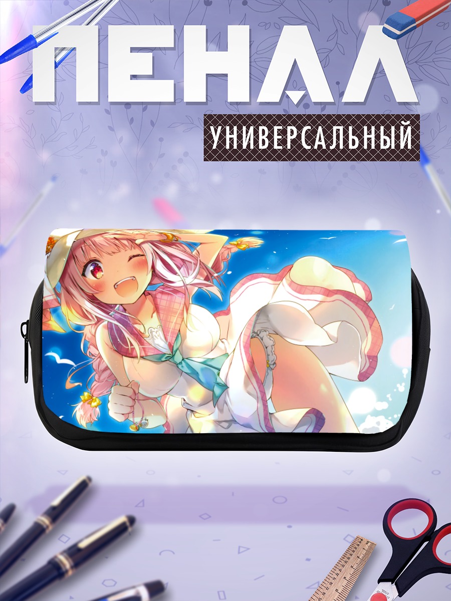 Пенал-косметичка Девушка в платье