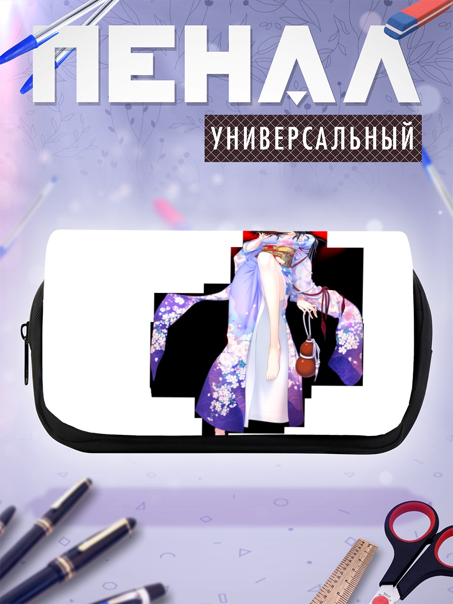 Пенал-косметичка Мусасибо Бенкей в кимоно