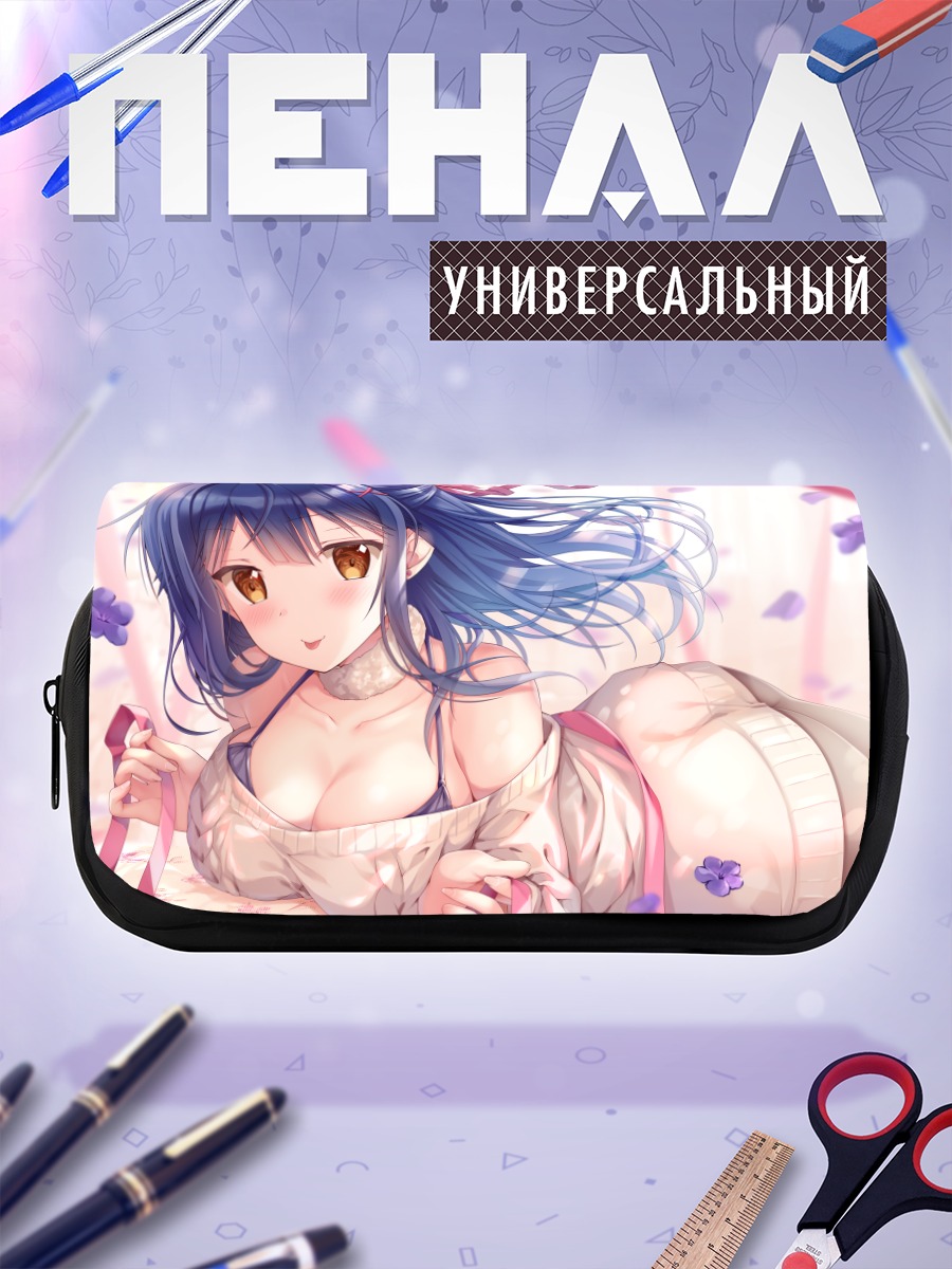 Пенал-косметичка Юно Нанами в цветах
