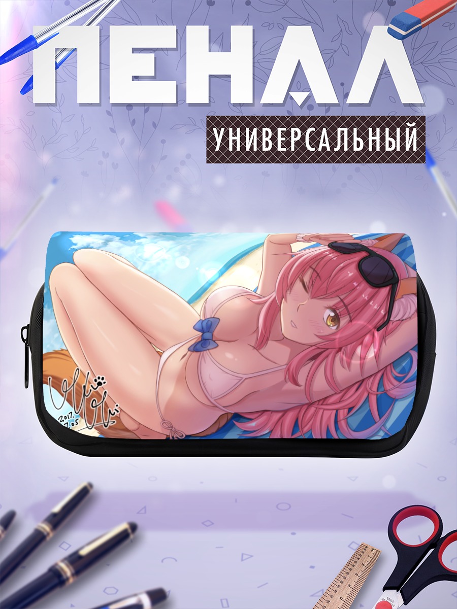 Пенал-косметичка Тамамо но Маэ на пляже